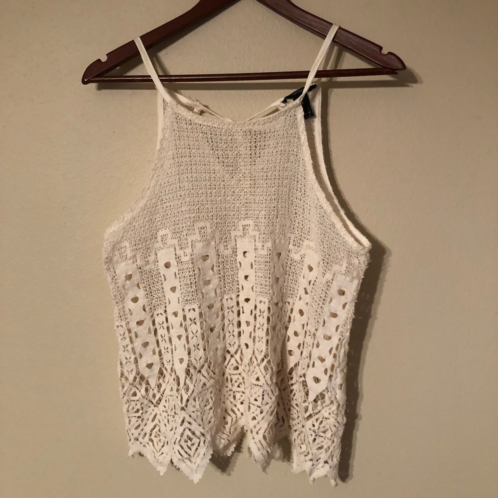 Forever 21 Lace Tank Top